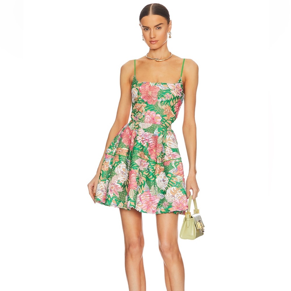 Elliatt Gren floral Dress - Small used once